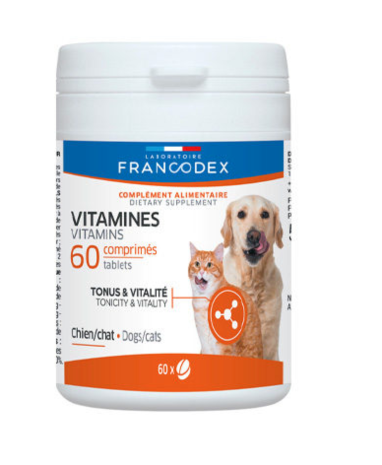 Vitamines pour chiens et pour chats