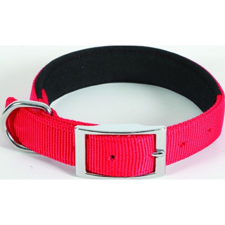 Collier Nylon Confort 55 cm Rouge