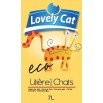 Litiére Chat Agglomerante LOVELY CAT 7L 