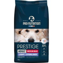 PRESTIGE ADULTE LIGHT/ STERILISE PRO NUTRITION NOUVELLE FORMULE 3KG