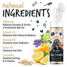 Paw Cleaner Sans Rincage Oatmeal Bugalugs