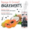 Paw Cleaner Sans Rincage Papaye et Coco Bugalugs