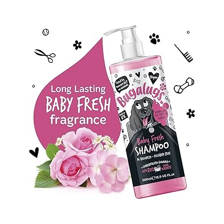 Shampooing pour Chiot Baby fresh Bugalugs