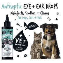 Spray Antiseptique yeux et oreille pour chiens et chats Bugalugs