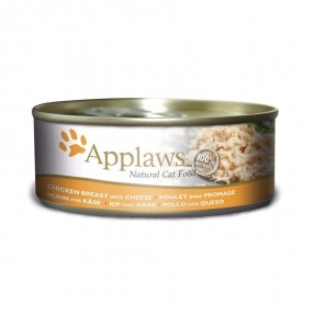 Applaws boîtes de 156gr pour chat adulte - Poitrine de poulet et fromage 