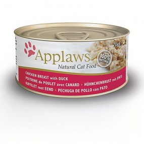 Applaws boîtes de 156gr pour chat adulte - Blanc de Poulet avec Canard