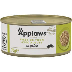 Applaws boîtes de 156gr pour chat adulte - Filet de Thon aux Algues